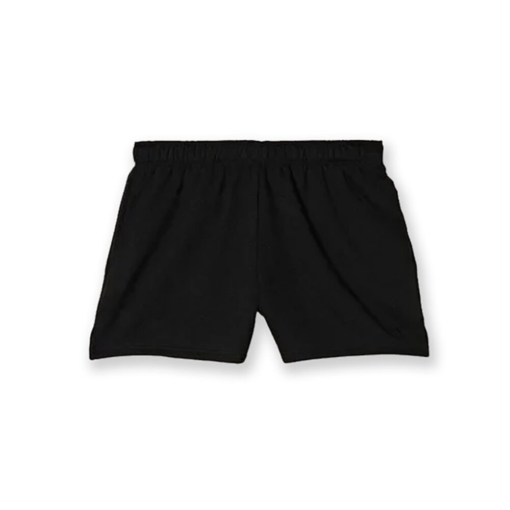 Victoria's Secret PINK Foldover 3" Sweat Shorts (Black)